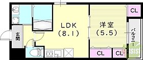 フジパレスJR西宮駅北  ｜ 兵庫県西宮市神祇官町1-13（賃貸アパート1LDK・1階・34.60㎡） その2