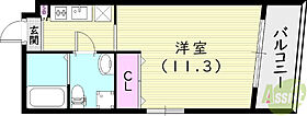 BENISSIMO西宮  ｜ 兵庫県西宮市染殿町2-19（賃貸マンション1R・4階・25.35㎡） その2