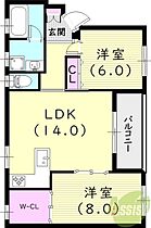 LA・BRIZE Nishinomiya  ｜ 兵庫県西宮市能登町14-14（賃貸マンション2LDK・2階・63.87㎡） その2