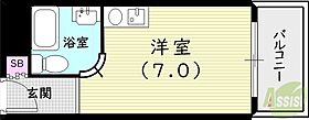 ピュアハウス甲子園  ｜ 兵庫県西宮市甲子園口3丁目（賃貸マンション1R・5階・19.80㎡） その2