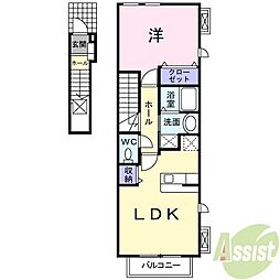 メイプル　レジデンス 2階/-