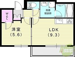 ブルーノ夙川Residece 3階