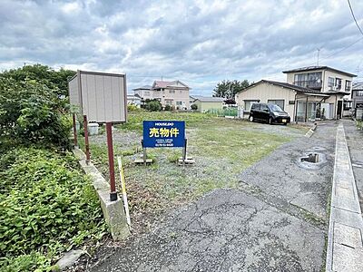 外観：現地(2024年7月)撮影◎建築条件無し◎詳細は、ハウスドゥ  八戸下長までお気軽にお問い合わせくださいませ♪