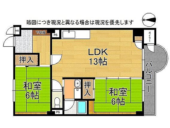 家の中心に配置...