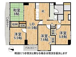 間取図画像 4LDK