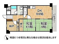 間取図画像 2SDK