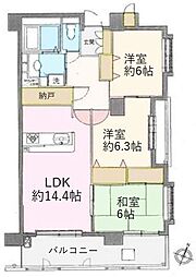 間取図画像 3LDK