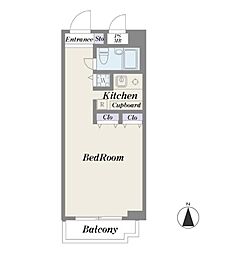 間取図画像 ワンルーム