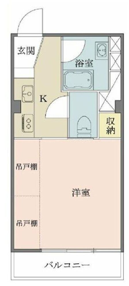 1K 間取り