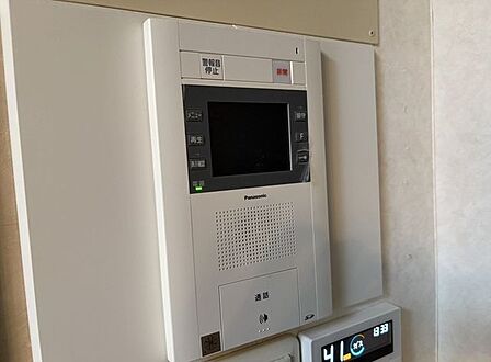 モニター付きインターホン