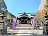 周辺：磐井神社敏達天皇の代に創建されたと言われる歴史ある神社。境内の左手にある池には笠島弁天社が鎮座しています。 350m