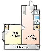 大阪府門真市向島町7-17（賃貸マンション1LDK・1階・37.00㎡） その2