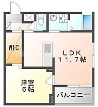 大阪府門真市元町3-12（賃貸マンション1LDK・1階・42.33㎡） その2