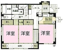 サンクロードコジマ 3Kの間取図画像