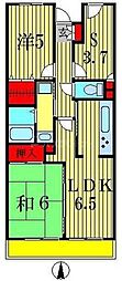 パークサイド・UT 2SLDKの間取図画像