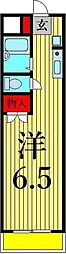 ユウハイム ワンルームの間取図画像