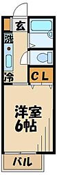 間取図画像 1K