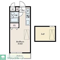 間取図画像 ワンルーム