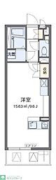 LEONEXT亜土 ワンルームの間取図画像