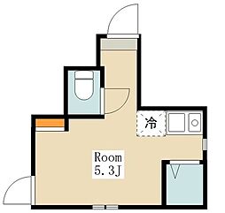 アーバンプレイス久我山 ワンルームの間取図画像