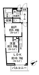 はなぶさマンション 1SLDKの間取図画像