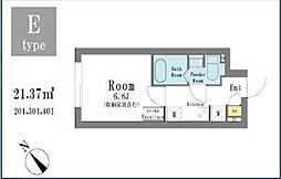 ＬＥＧＡＬＡＮＤ荻窪ＡＮＮＥＸ 3階1Kの間取り