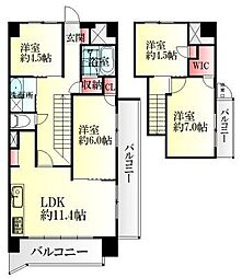 間取図画像 4LDK