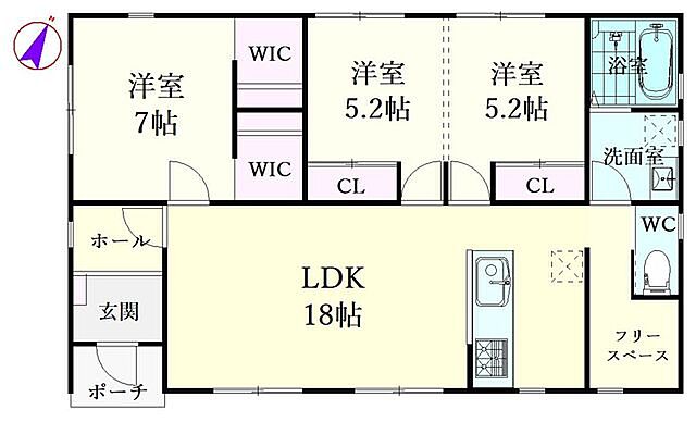 間取り 大崎市古川字青塚