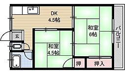 間取図画像 2K