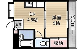 シティコーポ橋の内  ｜ 大阪府茨木市橋の内３丁目（賃貸マンション1DK・3階・23.00㎡） その2