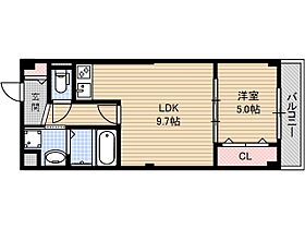 アルシエラ 302号室 ｜ 大阪府茨木市西河原２丁目（賃貸マンション1LDK・3階・36.88㎡） その2