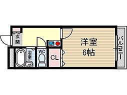 間取図画像 1K