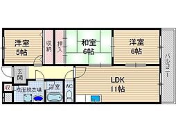 プランドール茨木 2階/209号室