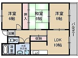 サンコート橋の内 3階