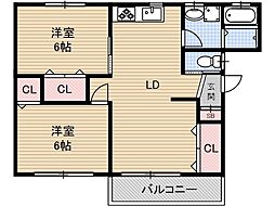 前川ハイツ 2階/201号室