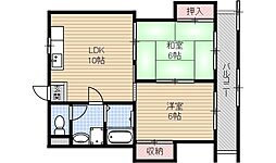 五十鈴ハイツ　西館 1階