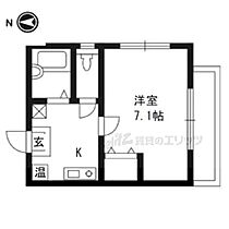 京都府京都市西京区樫原井戸（賃貸アパート1K・1階・21.22㎡） その2