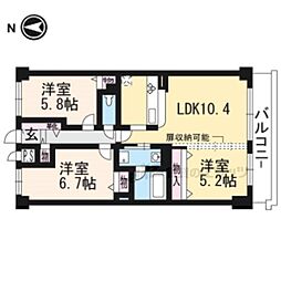 i.House02 3LDKの間取図画像