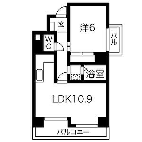 ナビシティ丸の内 501｜愛知県名古屋市中区丸の内１丁目(賃貸マンション1LDK・5階・46.89㎡)の写真 その1