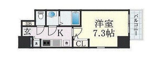 エスリード上前津セレーノ 705｜愛知県名古屋市中区千代田３丁目(賃貸マンション1K・7階・25.20㎡)の写真 その2