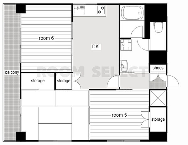 ライオンズマンション丸の内第2 601｜愛知県名古屋市中区丸の内２丁目(賃貸マンション3DK・6階・61.42㎡)の写真 その2