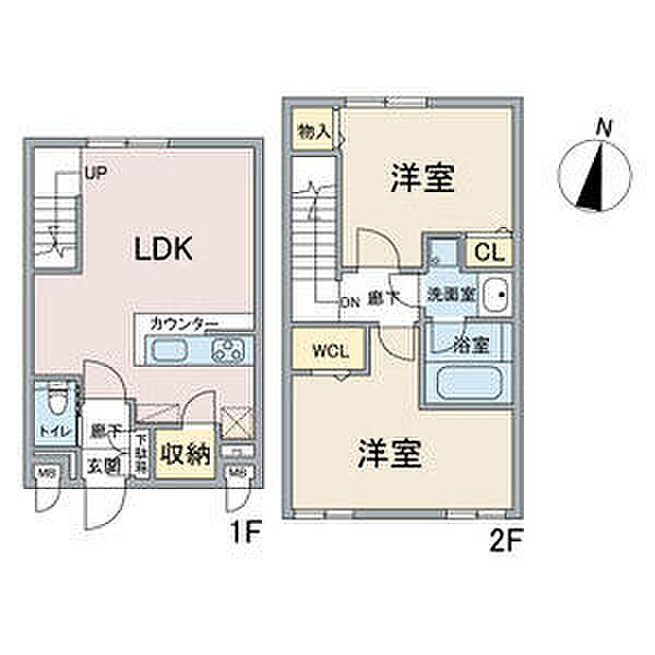 (仮称)運河通マンション 402｜愛知県名古屋市中川区運河通１丁目(賃貸マンション2LDK・4階・65.86㎡)の写真 その1