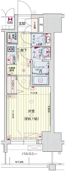 プレサンスSAKAEフロント 809｜愛知県名古屋市中区栄５丁目(賃貸マンション1K・8階・21.63㎡)の写真 その2