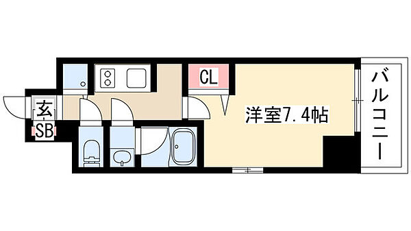 セイワパレス丸の内駅前プレミア 901｜愛知県名古屋市中区丸の内２丁目(賃貸マンション1K・9階・25.12㎡)の写真 その2