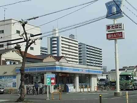 ローソン新北島７丁目店まで徒歩約６分