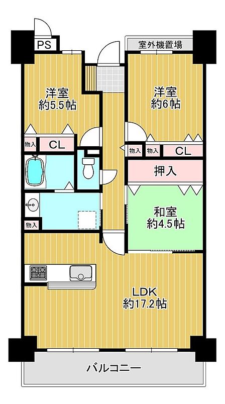 南西向きにつき日当たり良好!ぜひ現地でお確かめください♪