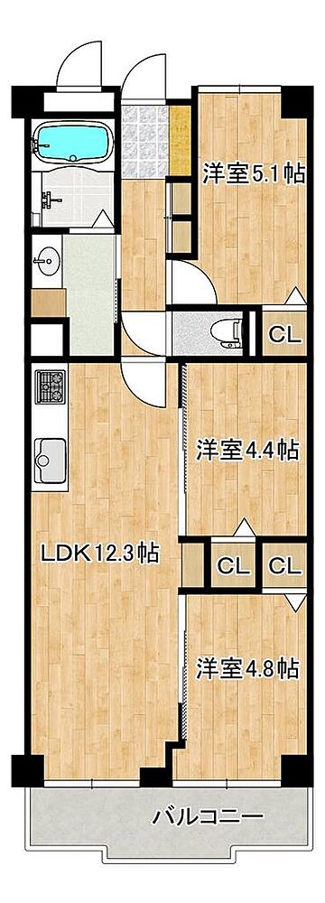 【南向き日当たり良好】陽光たっぷり降りそそぐ明るいお住まいです♪ぜひ現地でお確かめください!