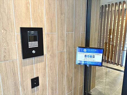 オートロックですので、セキュリティ面も安心ですよ♪