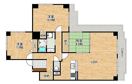 角部屋につき日当たり・通風良好!ぜひ現地でお確かめください♪