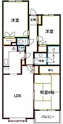 パーク・ハイム善福寺公園 3LDKの間取図画像